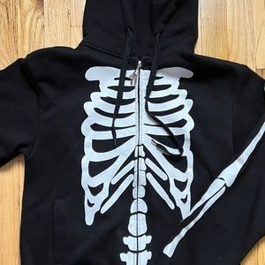 Phoebe Bridgers skeleton hoodie small
